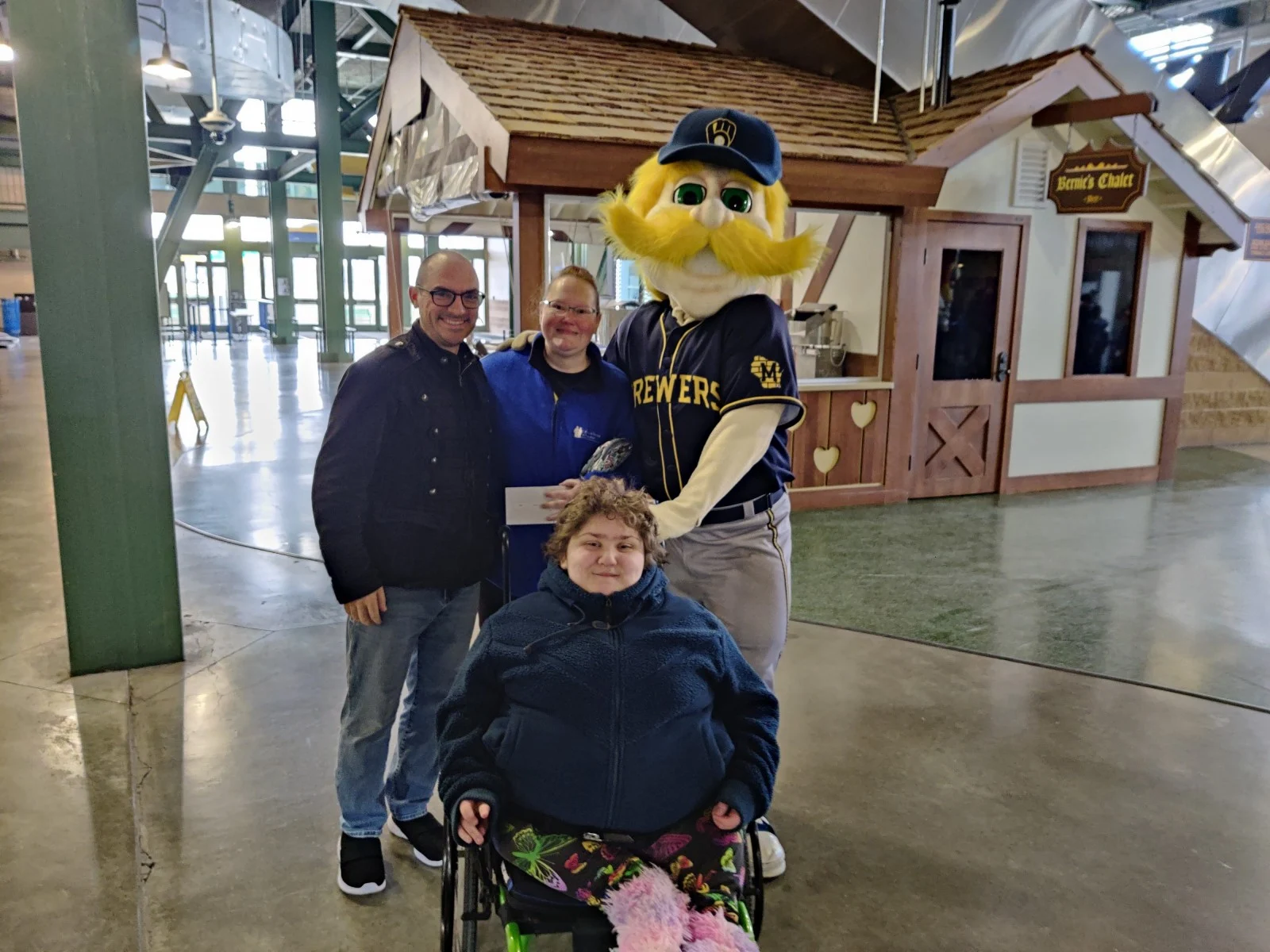 Weather Day at the Brewers game