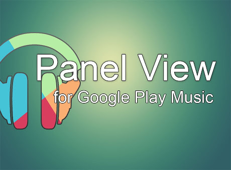 Updated Panel View for Play Music